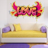 Sticker Graffiti Love