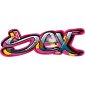 Sticker Graffiti Sex