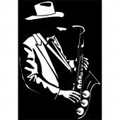 Sticker Jazzman