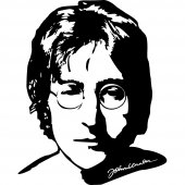 Sticker John Lennon