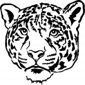 Sticker Leopard