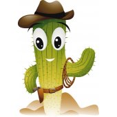 Sticker Pentru Copii Cactus