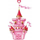 Sticker Pentru Copii Castel Inima