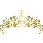 Sticker Pentru Copii Coroana Aur