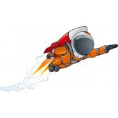 Sticker Pentru Copii Cosmonaut