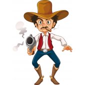 Sticker Pentru Copii Cowboy