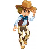 Sticker Pentru Copii Cowboy