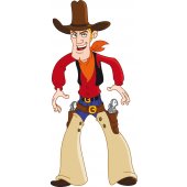 Sticker Pentru Copii Cowboy