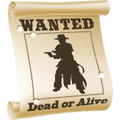 Sticker Pentru Copii Dead or Alive