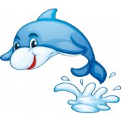 Sticker Pentru Copii Delfin