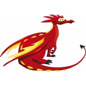 Sticker Pentru Copii Dragon