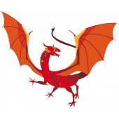 Sticker Pentru Copii Dragon