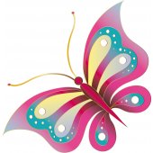 Sticker Pentru Copii Fluture