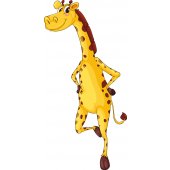 Sticker Pentru Copii Girafa