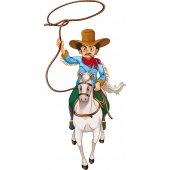 Sticker Pentru Copii Lasou Cowboy