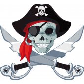 Sticker Pentru Copii Pirat