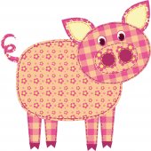 Sticker Pentru Copii Porc