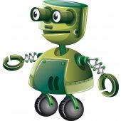 Sticker Pentru Copii Robot