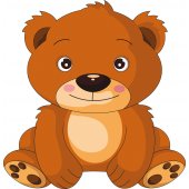 Sticker Pentru Copii Ursulet