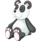 Sticker Pentru Copii Ursulet Panda