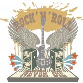 Sticker Rock'n'roll