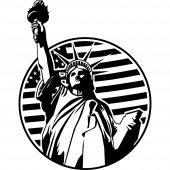 Sticker Statuia Libertatii