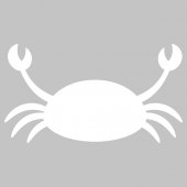 Sticker tabla velleda Crab