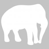 Sticker tabla velleda Elefant