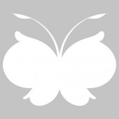 Sticker tabla velleda Fluture