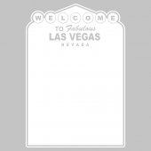 Sticker tabla velleda Las Vegas