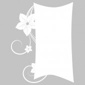 Sticker tabla velleda Orhidee