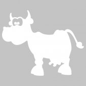 Sticker tabla velleda Vaca