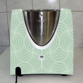 Sticker Thermomix TM 31 Design Rotund Verde Mar