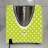 Sticker Thermomix TM 31 Verde cu Buline