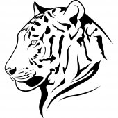 Sticker Tigru