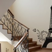 Sticker Turnul Eiffel Floare