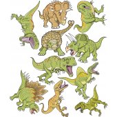 Stickere copii kit 10 Dinozauri