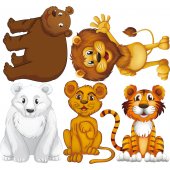 Stickere copii kit 6 Animale