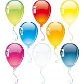 Stickere copii kit 8 Baloane