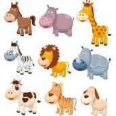 Stickere copii kit 9 Animale