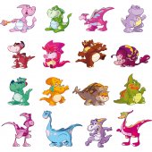 Stickere copii kit Bebe Dinozaur