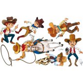 Stickere copii kit Cowboys