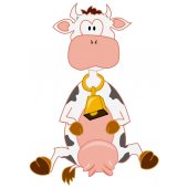 stickere copii Vaca